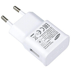 App Chargeur Voyage d'Origine Samsung EP-TA200EWE + Cable micro USB blanc 1 m