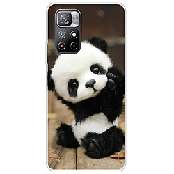 Coque en TPU anti-rayures Panda pour votre Xiaomi Redmi Note 11/Poco M4 Pro 5G