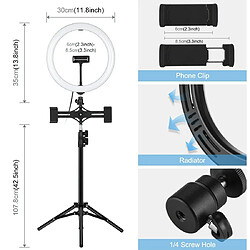 Acheter Yonis Ring Light LED Portable Pour Vidéo Et Selfie