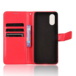 Avis Htdmobiles Housse pour Sony Xperia 10 VI - etui coque pochette portefeuille + film ecran - ROUGE