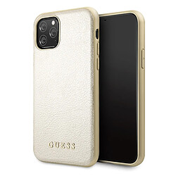 Guess Maroquinerie guess guhcn58iglgo iphone 11 pro zloty/gold hard coque iridescent