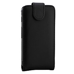 Wewoo Housse Coque Étui en cuir avec bouton magnétique à rabat vertical pour Galaxy Xcover 3 / G388F Noir