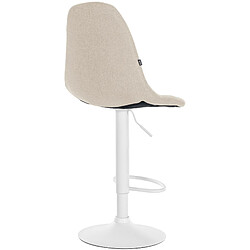 Non Tabouret de bar Elmore tissu W pas cher