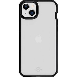 Itskins Coque pour iPhone 14 Plus Renforcée Hybrid Solid Transparent