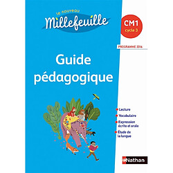 Le nouveau Millefeuille, CM1 : guide pédagogique - Occasion