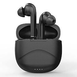 Chrono Écouteurs sans fil Bluetooth 5.0 avec étanchéité IPX7, écouteurs intra-auriculaires stéréo 3D avec microphone intégré, écouteurs de sport iPhone/Samsung/Android (noir)