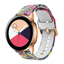 Cadorabo Smartwatch Bracelet pour Samsung Galaxy Watch 42mm / 3 / 4 / 5 en Huawei Watch 2 Nokia Steel