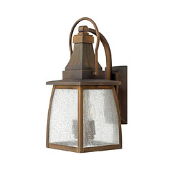 Elstead Lighting Applique murale extérieur Montauk Terre de sienne