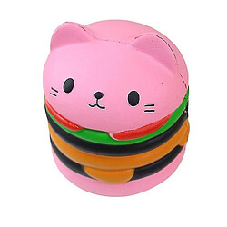 Universal Mignon Jumbo Squishy Cerf, gâteau, nourriture parfumé, ampli chat;Hamburger lent Rising9.5cm-100016350