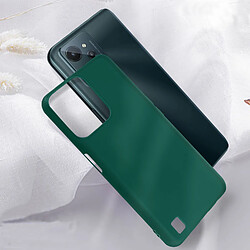 Acheter Avizar Coque Realme C31 Silicone Flexible Finition Mate Anti-traces vert foncé