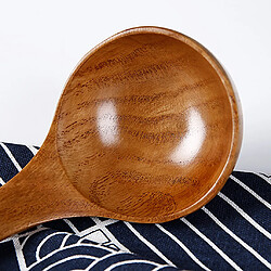 cuillère en bois louche à dessert dessert crème glacée thé café cuillère une louche 30cm pas cher