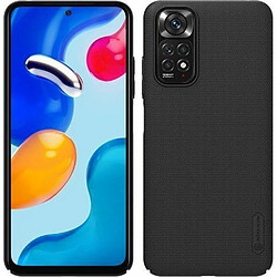 Alive Records Nillkin Coque Frosted Shell Arrière Rigide Antidérapant Noir Pour Xiaomi Redmi Note 11s