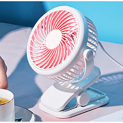 Universal Ventilateur de bureau silencieux de bureau à domicile refroidissement USB ventilateur refroidissement rechargeable air d'été ventilateur de bureau à clips 3 vitesses | gadget USB