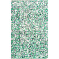 Vidal Tapis de laine 279x183 vert Ultra Vintage