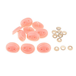 Acheter 10pieces Pig Nose Nez de Sécurité en Plastique pour Production Artisanale Réparation de Poupée