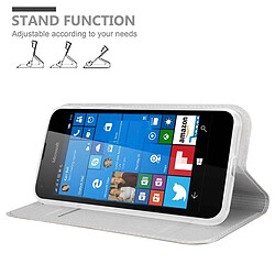 Avis Cadorabo Coque Nokia Lumia 550 Etui en Argent