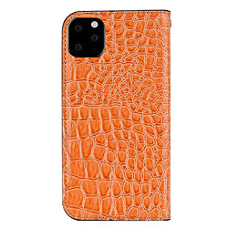 Avis Wewoo Coque Etui à rabat en cuir paillettée et fentes pour cartes iPhone 11 Orange