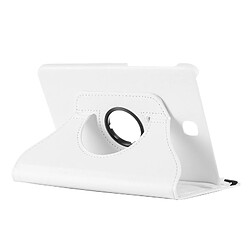 Acheter Wewoo Housse Étui blanc pour Samsung Galaxy Tab S2 8.0 Litchi Texture 360 degrés rotation en cuir avec support multifonctionnel