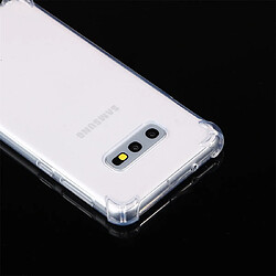 Avis Wewoo Coque Souple Housse de protection antichoc en TPU pour Galaxy S10 E Transparent