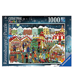 Avis Ravensburger Puzzle 1000 pièces Le Marché de Noël avec Technologie de Soft click Multicolore