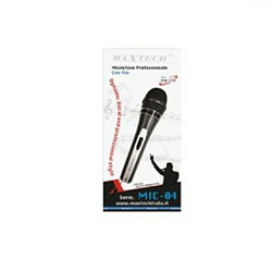 Tradex DYNAMIQUE UNIDIRECTIONNEL 18CM CABLE 2M XLR-JACK ON/OFF KARAOKE MAXTECH MIC-04