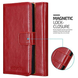 Cadorabo Coque LG X SCREEN Etui en Rouge pas cher