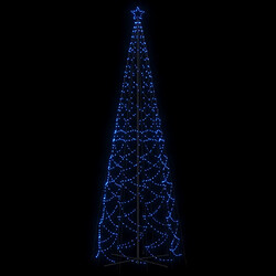 Avis vidaXL Arbre de Noël cône 1400 LED Bleues 160x500 cm