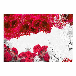 Paris Prix Papier Peint Colors of Spring : Red 105 x 150 cm