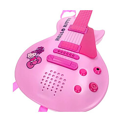 Avis Guitare pour Enfant Hello Kitty Microphone Rose Électronique