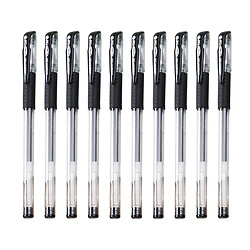 10pcs 0.5mm Nib moyen recharges rouleau stylo à bille gel stylo lisse écriture bleu