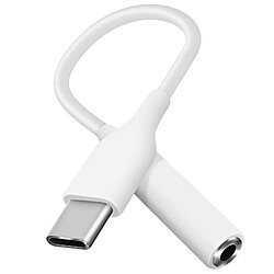 Adaptateur Audio USB-C vers Jack 3.5mm Son de Qualité Compact Samsung Blanc