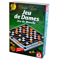 Schmidt Spiele Jeu de société - Jeu de Dames - Classic line