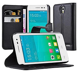 Cadorabo Coque Alcatel OneTouch POP S3 Etui en Noir