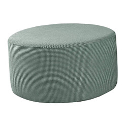 Avis Housses De Pouf Housse De Repose-pieds Ronde Amovible Vert