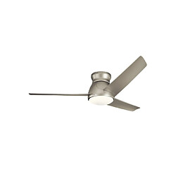 Elstead Lighting Ventilateur Kichler Nickel Coloris : Nickel Type d'ampoule : LED intégré IP : 44 Hauteur en Cm : 29 Diamètre en Cm : 152 Intensité variable : Oui Température de couleur LED (K) : 3000 Flux lumineux en Lumen