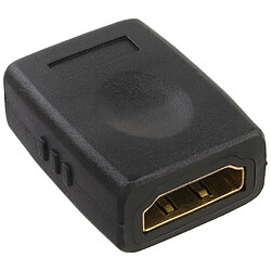 InLine Adaptateur HDMI 19 broches fem. sur 19 broches Bu, contacts dorés