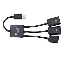 Acheter Wewoo Port USB-C / Type-C USB à double femelle