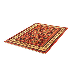 Vidal Tapis de laine 157x115 rouge Kashkuli pas cher