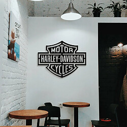 Acheter DEKORY Harley Davidson Décoration Murale en Métal, Décoration de garage - 50x38 cm