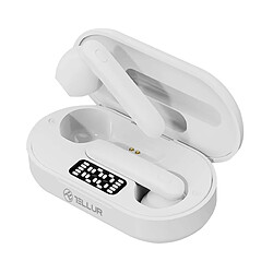 Écouteurs sans fil Tellur Flip True, blanc