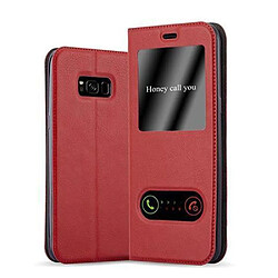 Cadorabo Coque Samsung Galaxy S8 PLUS Etui en Rouge