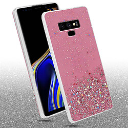 Cadorabo Etui Samsung Galaxy NOTE 9 en Rose Coque