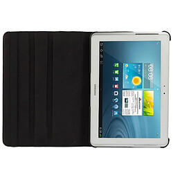 Acheter Wewoo Housse Étui noir pour Samsung Galaxy Tab 2 10.1 / P5100 360 degrés Rotatif Litchi Texture en cuir avec support