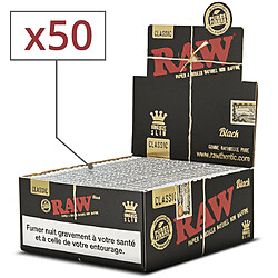 Feuilles à rouler RAW Classic King Size Slim par 50