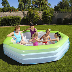 Acheter Piscine Gonflable Pour Enfants Bestway Deluxe Octagon Family 250x250x51 cm