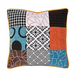 The Home Deco Factory Coussin carré déhoussable - 40x40cm - Multicouleur