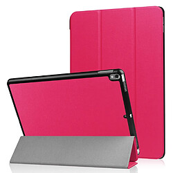 Etui en PU support triple rose pour votre Apple iPad Air 10.5 (2019)/Pro 10.5 pouces (2017)