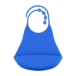 Avis Bavoir Adulte Vêtements Réutilisables Bavoir Manger Time Meal Protector Bleu Foncé