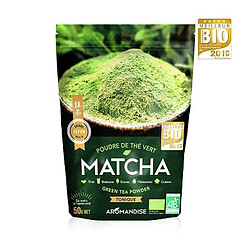 Aromandise Thé vert bio Matcha en poudre - 50 g