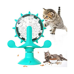 Jouets Pour Chats, moulin À Vent Jouet Alimentaire Qui Fuit Jouets Interactifs Pour Chats D'intérieur Avec Ventouse